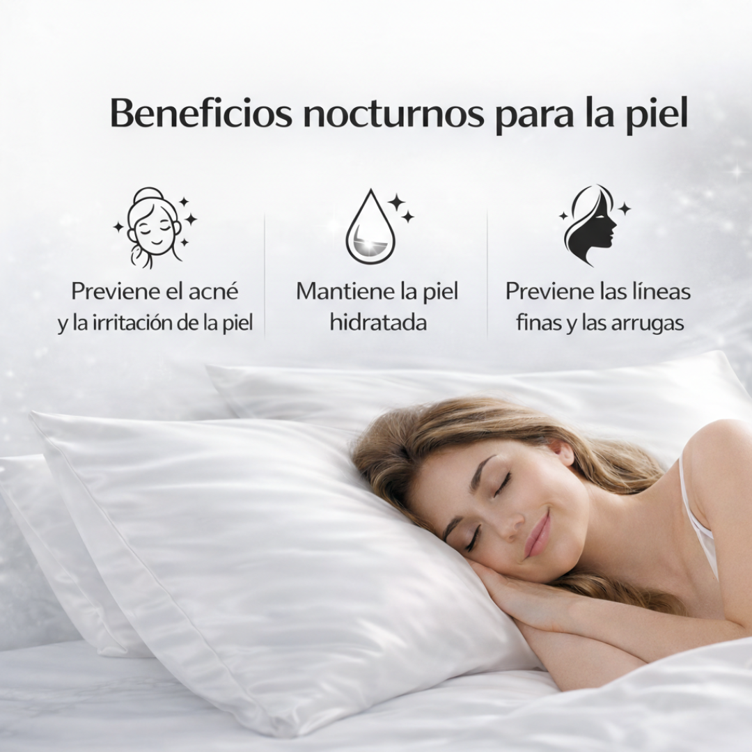 2x1 Fundas de Satén Antifrizz